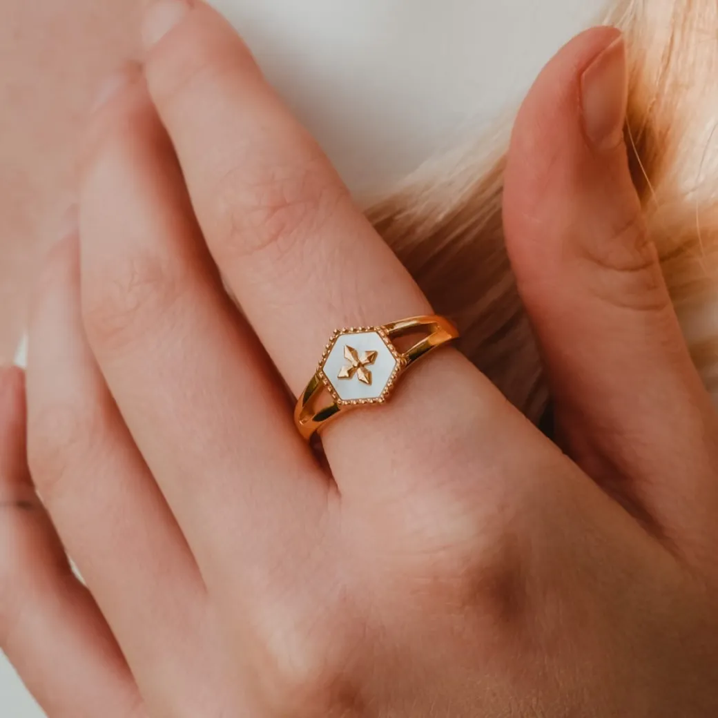 Holzkern Spectral Ring|DAMES Ringen|Sieraden
