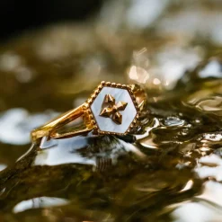 Holzkern Spectral Ring|DAMES Ringen|Sieraden