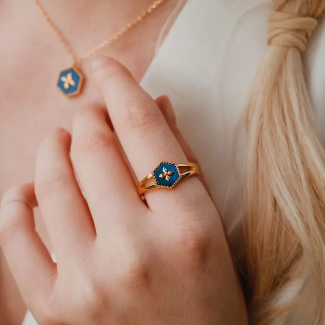 Holzkern Spectral Ring|DAMES Ringen|Sieraden