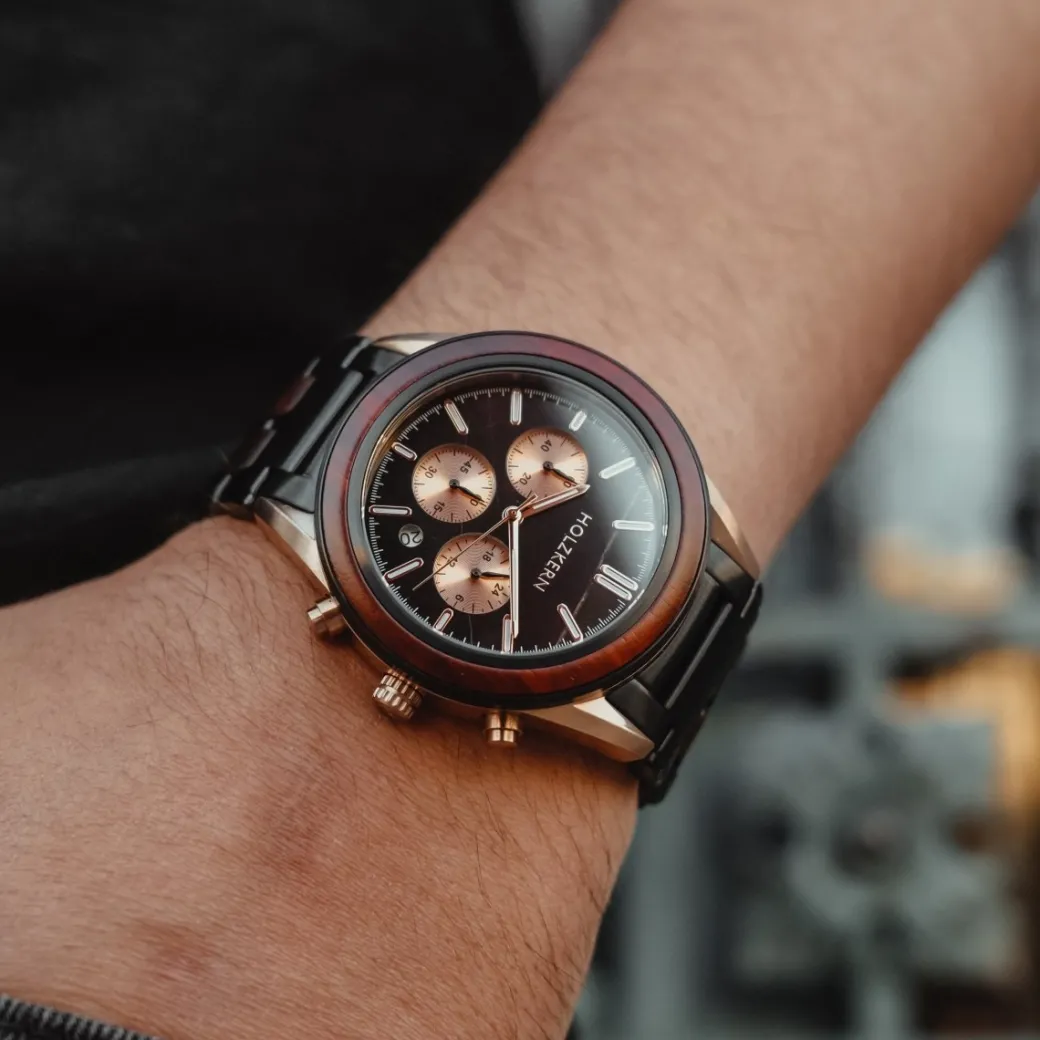 Holzkern Star Blaze|Heren Horloges
