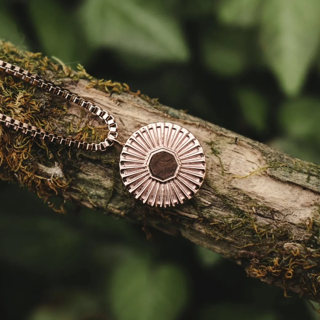 Holzkern Stencil Ketting|DAMES Kettingen|Sieraden