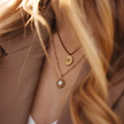 Holzkern Stencil Ketting|DAMES Kettingen|Sieraden