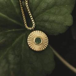 Holzkern Stencil Ketting|DAMES Kettingen|Sieraden
