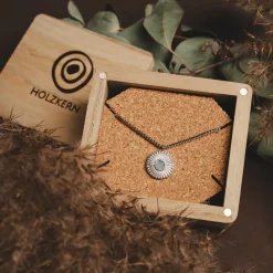 Holzkern Stencil Ketting|DAMES Kettingen|Sieraden