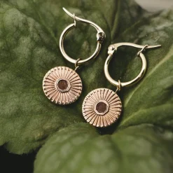 Holzkern Stencil Oorbellen|DAMES Oorbellen|Sieraden