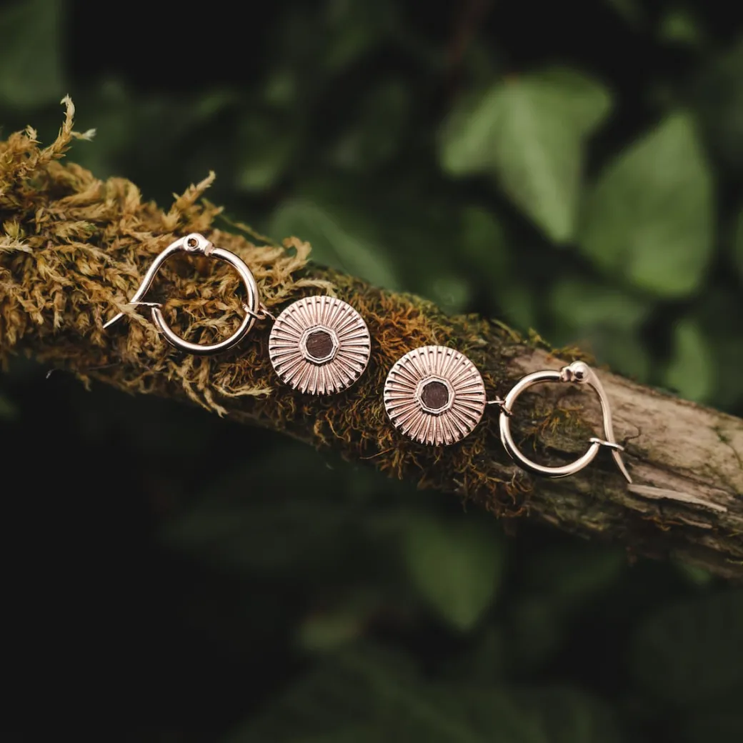 Holzkern Stencil Oorbellen|DAMES Oorbellen|Sieraden