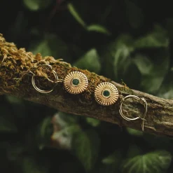 Holzkern Stencil Oorbellen|DAMES Oorbellen|Sieraden