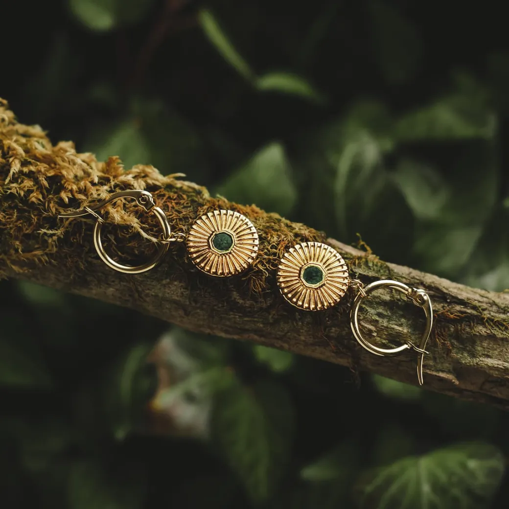 Holzkern Stencil Oorbellen|DAMES Oorbellen|Sieraden