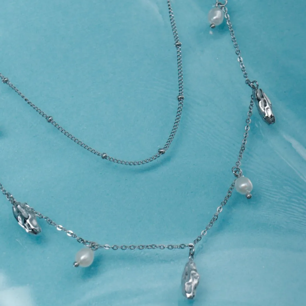Holzkern SUMMERSWEET DUBBELE KETTING|DAMES Kettingen|Sieraden