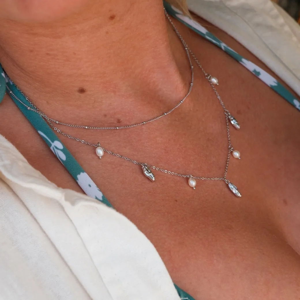 Holzkern SUMMERSWEET DUBBELE KETTING|DAMES Kettingen|Sieraden