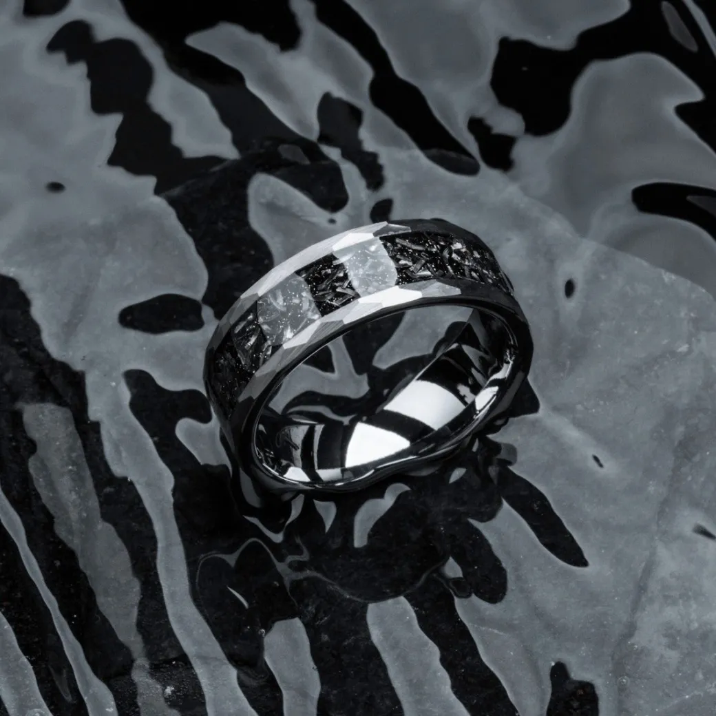 Holzkern Sumo Ring|Heren Ringen|Sieraden