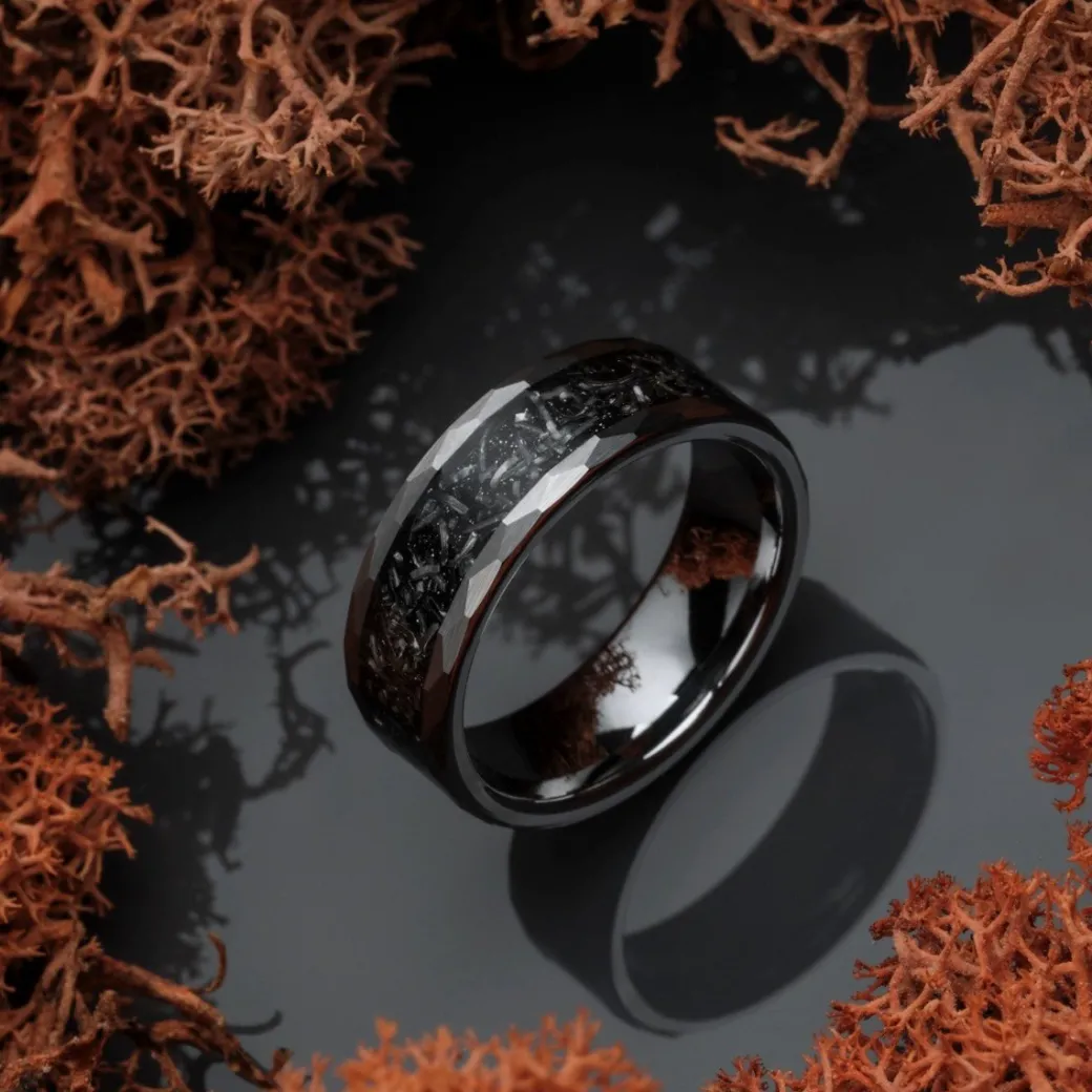 Holzkern Sumo Ring|Heren Ringen|Sieraden