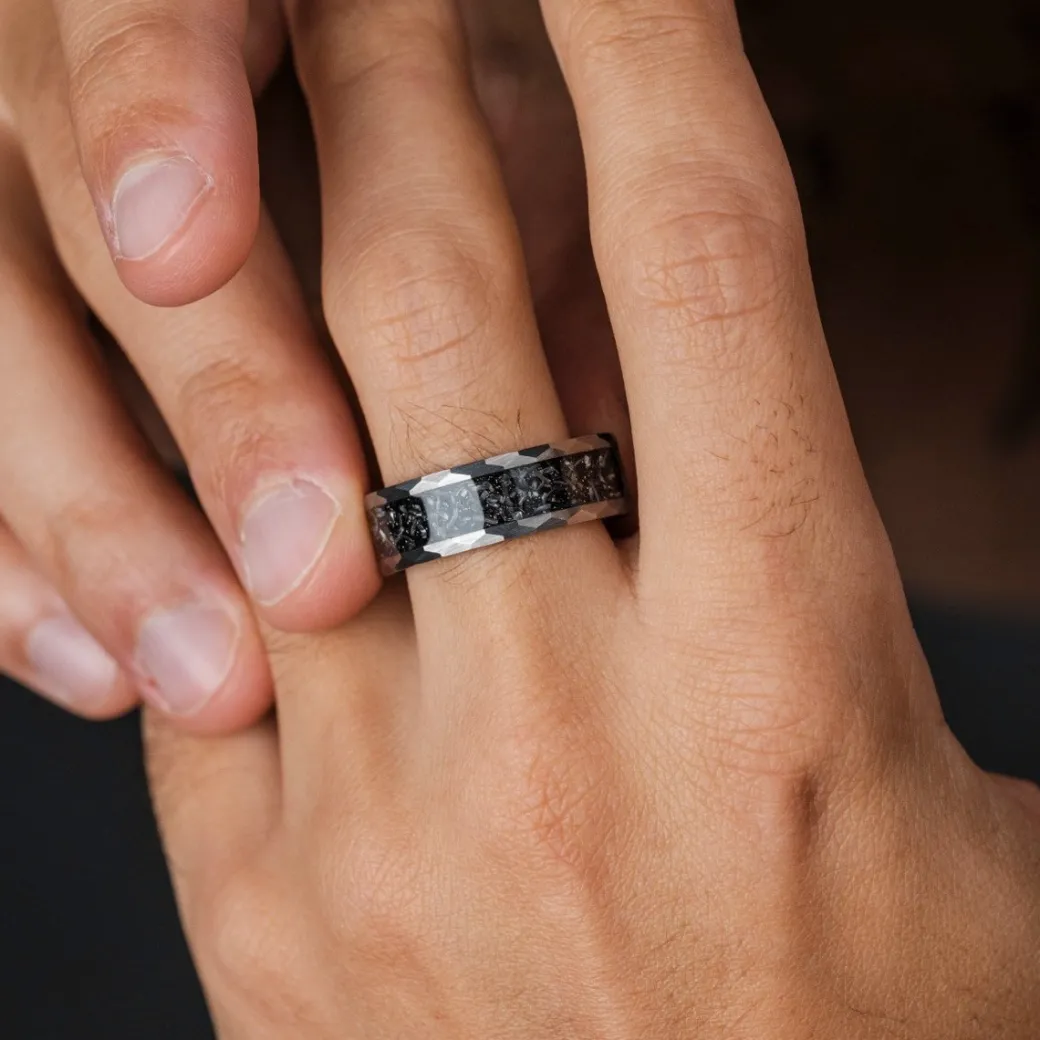 Holzkern Sumo Ring|Heren Ringen|Sieraden