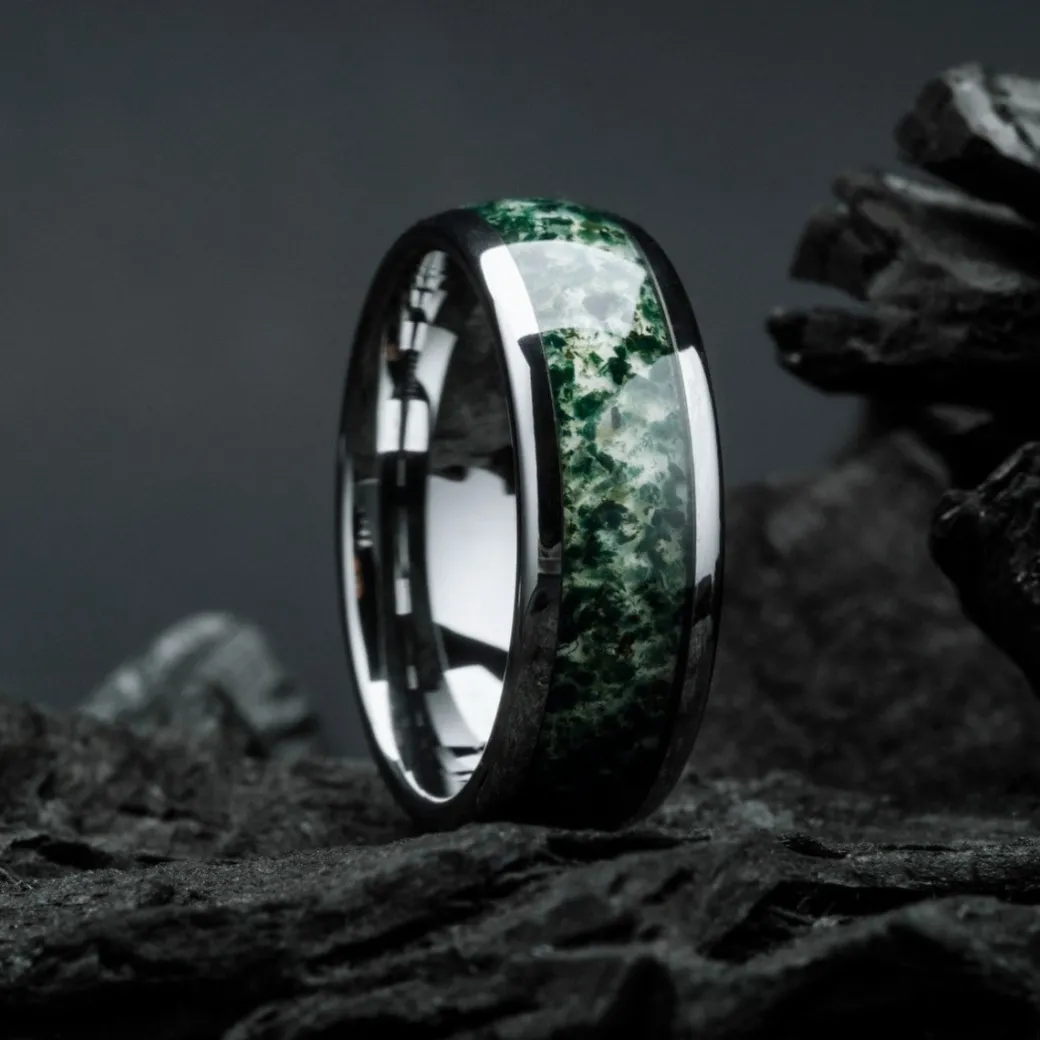 Holzkern Sumo Ring|Heren Ringen|Sieraden