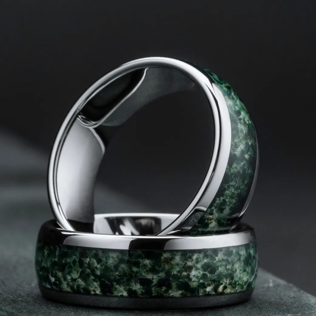 Holzkern Sumo Ring|Heren Ringen|Sieraden