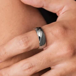 Holzkern Sumo Ring|Heren Ringen|Sieraden