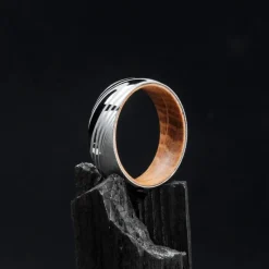 Holzkern Sumo Ring|Heren Ringen|Sieraden
