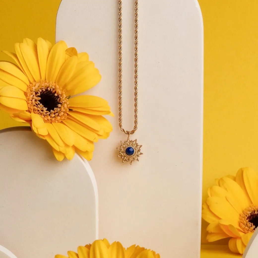 Holzkern SUNCATCHER KETTING|DAMES Kettingen|Sieraden