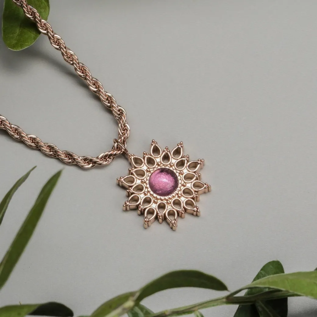 Holzkern SUNCATCHER KETTING|DAMES Kettingen|Sieraden