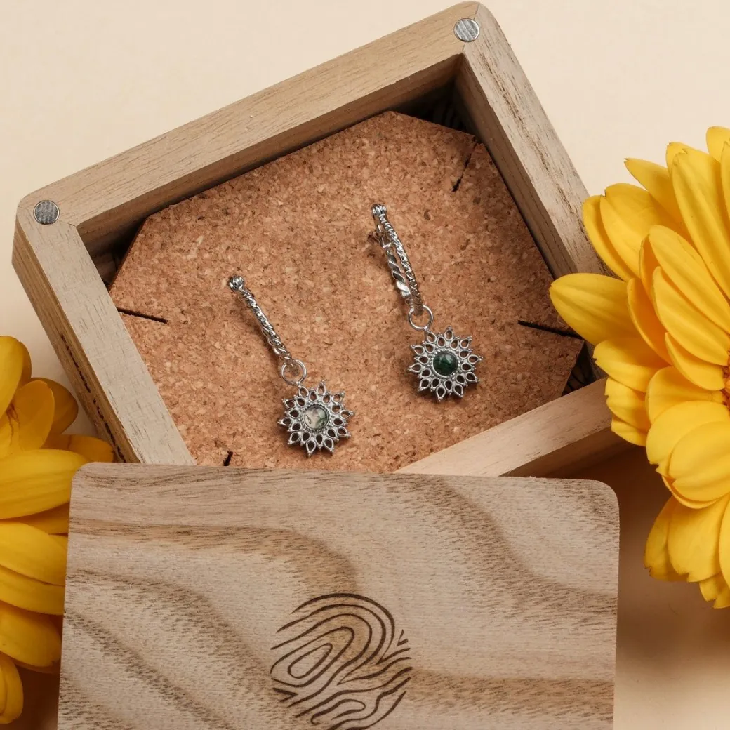 Holzkern SUNCATCHER OORBELLEN|DAMES Oorbellen|Sieraden