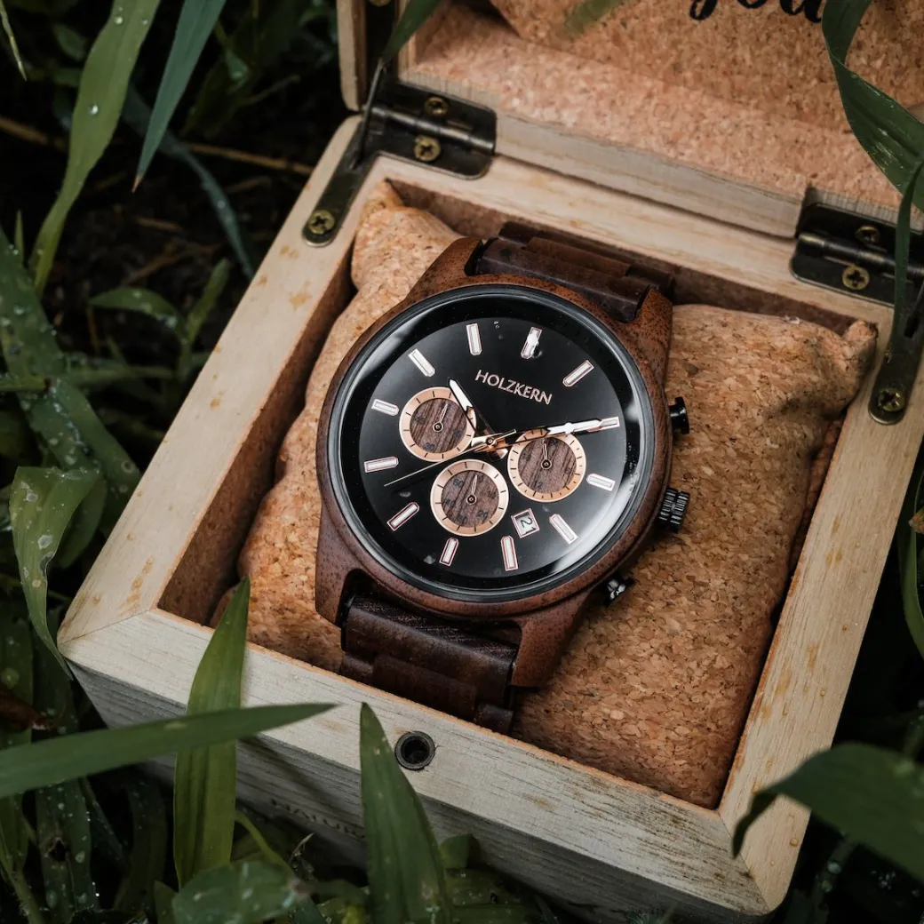 Holzkern THICKET|Heren Horloges