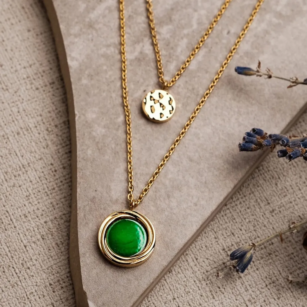 Holzkern Zendala Ketting|DAMES Kettingen|Sieraden