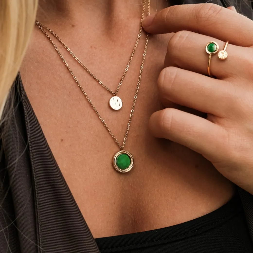 Holzkern Zendala Ketting|DAMES Kettingen|Sieraden