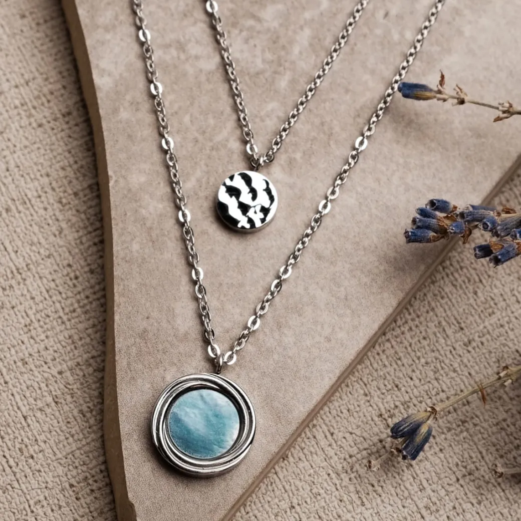 Holzkern Zendala Ketting|DAMES Kettingen|Sieraden