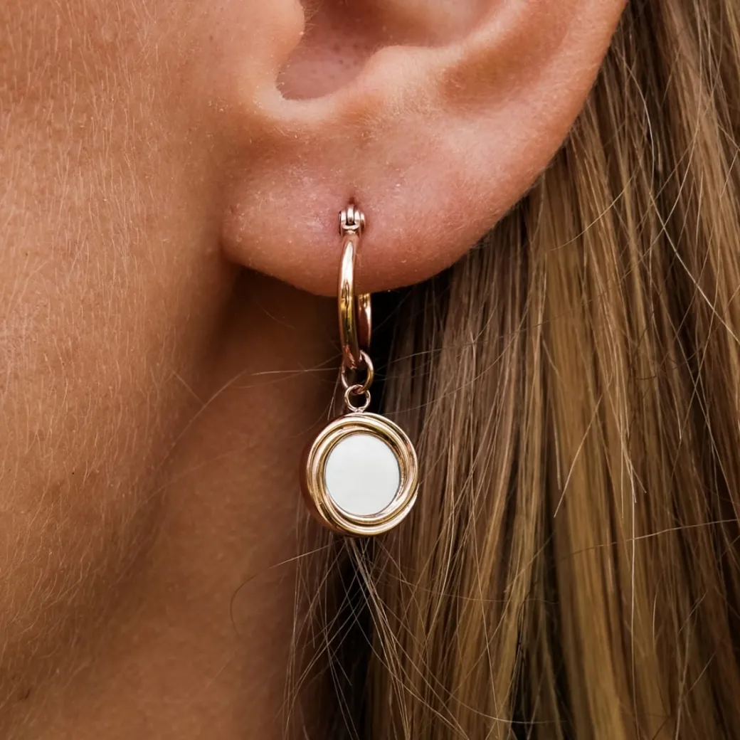 Holzkern Zendala Oorbellen|DAMES Oorbellen|Sieraden