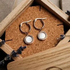 Holzkern Zendala Oorbellen|DAMES Oorbellen|Sieraden