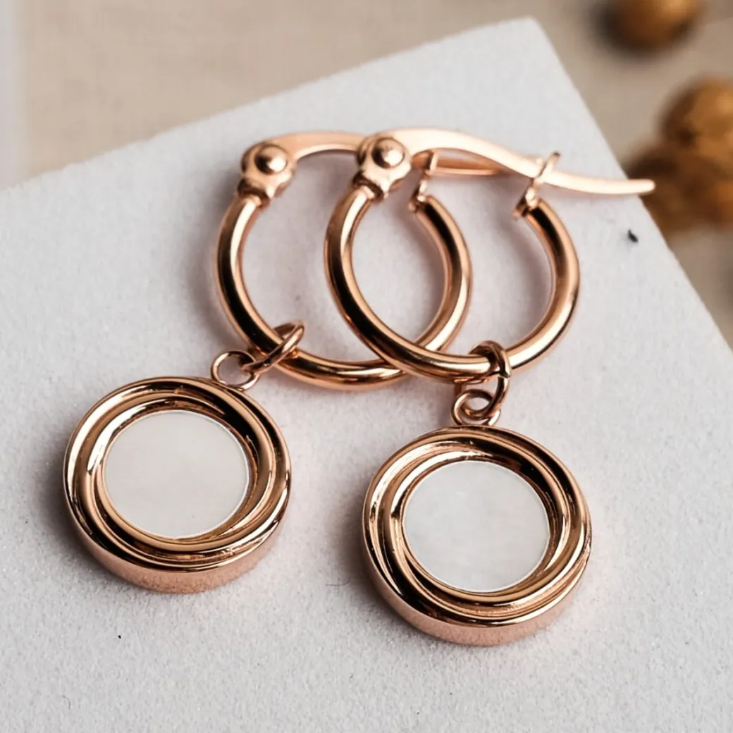 Holzkern Zendala Oorbellen|DAMES Oorbellen|Sieraden
