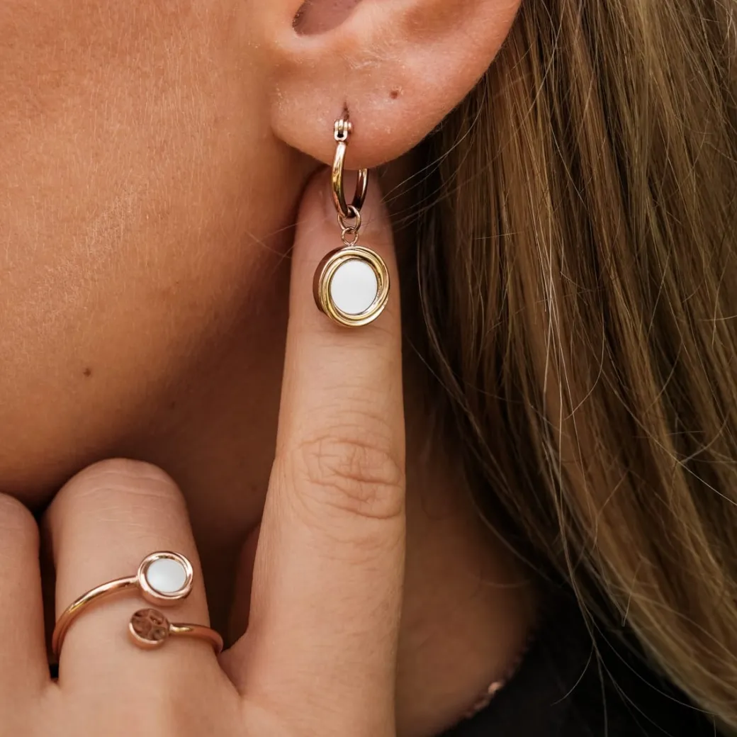 Holzkern Zendala Oorbellen|DAMES Oorbellen|Sieraden