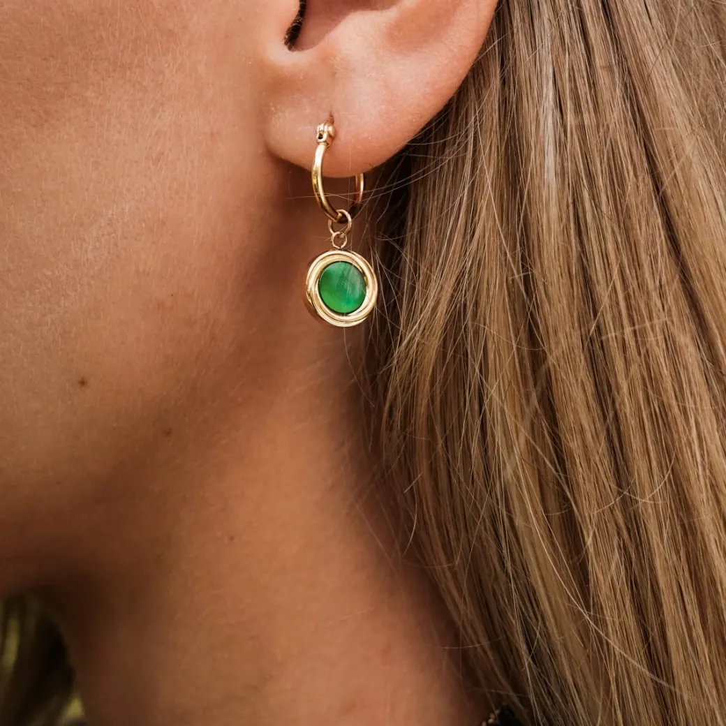 Holzkern Zendala Oorbellen|DAMES Oorbellen|Sieraden