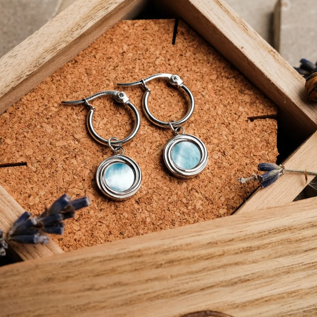 Holzkern Zendala Oorbellen|DAMES Oorbellen|Sieraden