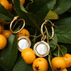 Holzkern Zendala Oorbellen|DAMES Oorbellen|Sieraden