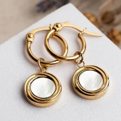 Holzkern Zendala Oorbellen|DAMES Oorbellen|Sieraden