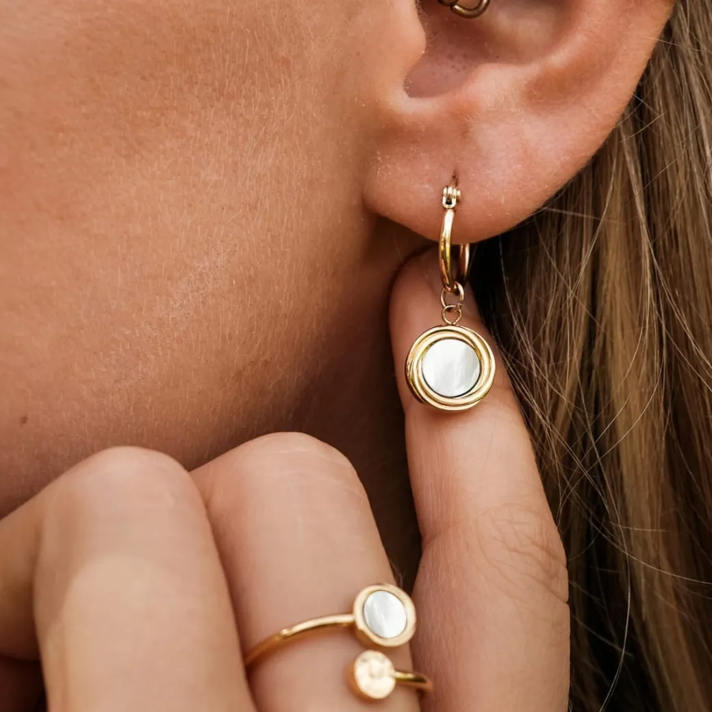 Holzkern Zendala Oorbellen|DAMES Oorbellen|Sieraden