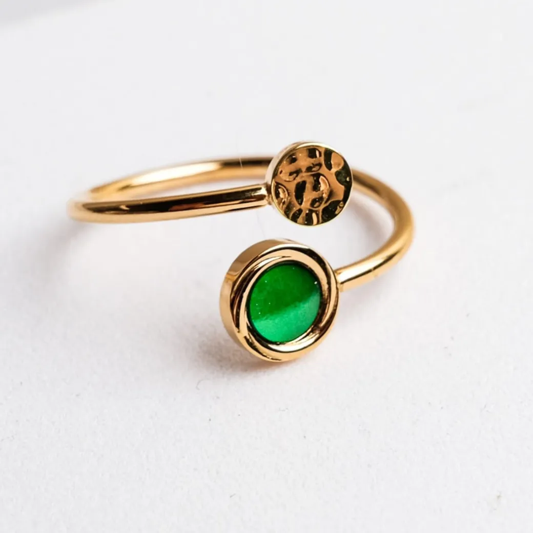Holzkern Zendala Ring|DAMES Ringen|Sieraden