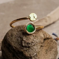Holzkern Zendala Ring|DAMES Ringen|Sieraden