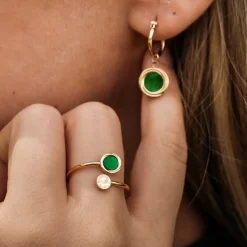 Holzkern Zendala Ring|DAMES Ringen|Sieraden