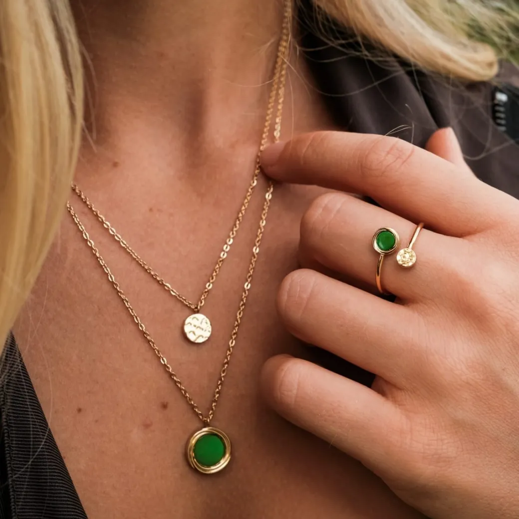 Holzkern Zendala Ring|DAMES Ringen|Sieraden