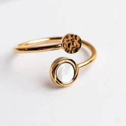 Holzkern Zendala Ring|DAMES Ringen|Sieraden