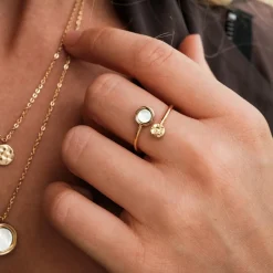 Holzkern Zendala Ring|DAMES Ringen|Sieraden