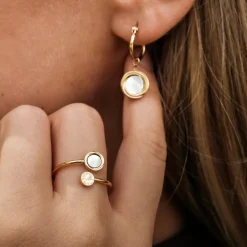 Holzkern Zendala Ring|DAMES Ringen|Sieraden