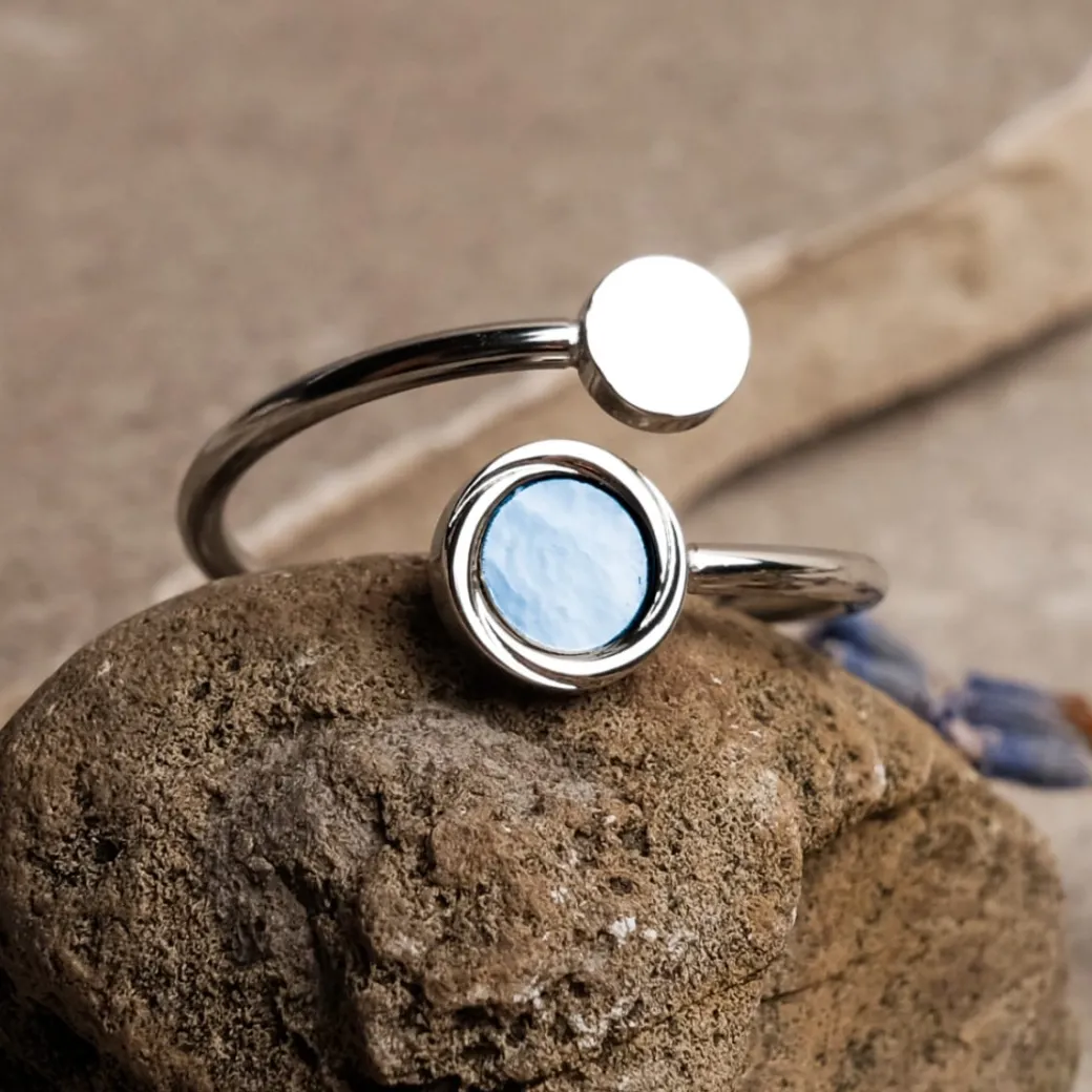 Holzkern Zendala Ring|DAMES Ringen|Sieraden