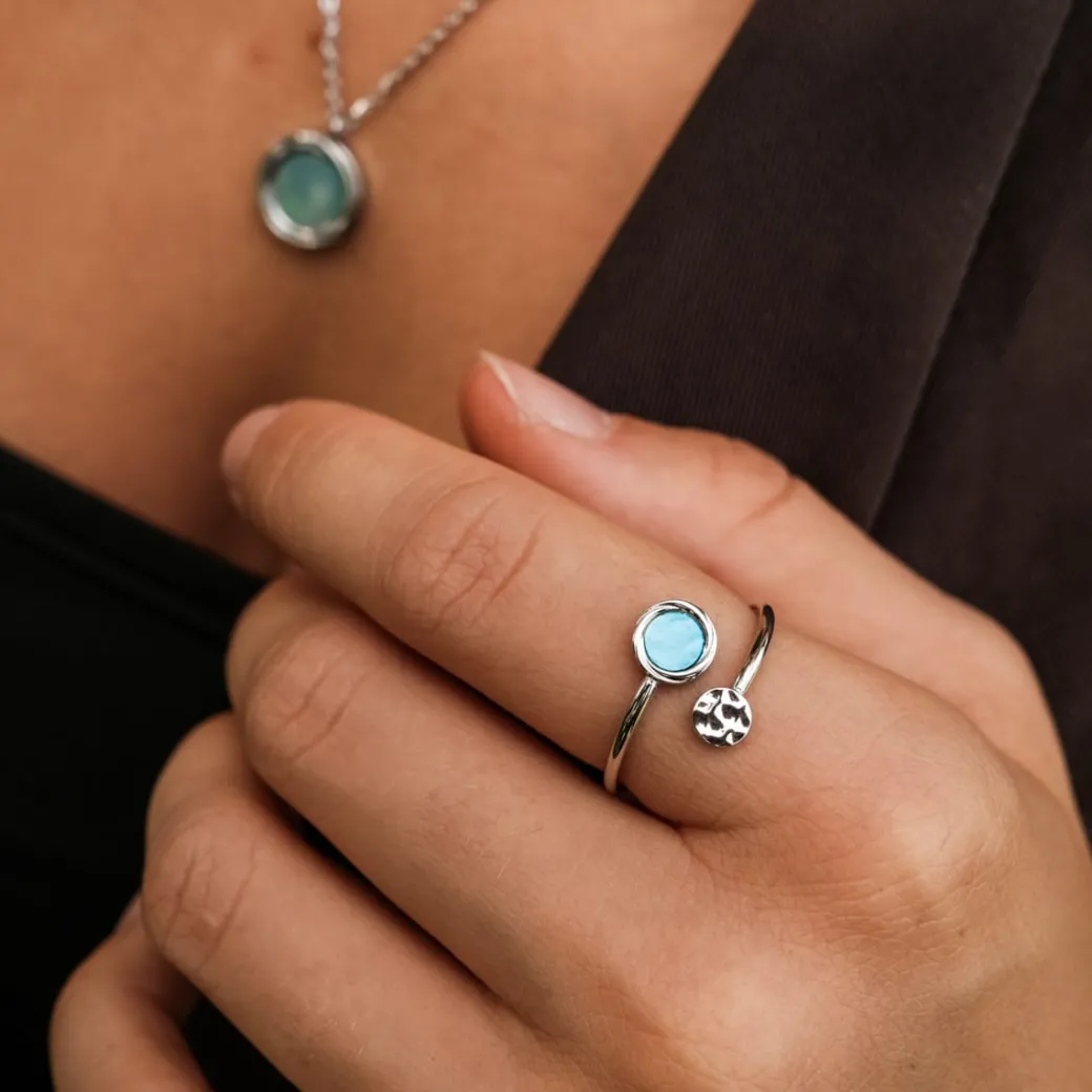 Holzkern Zendala Ring|DAMES Ringen|Sieraden