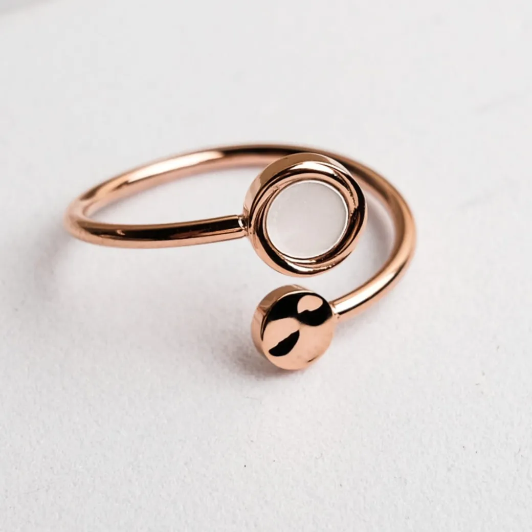 Holzkern Zendala Ring|DAMES Ringen|Sieraden