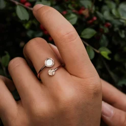 Holzkern Zendala Ring|DAMES Ringen|Sieraden