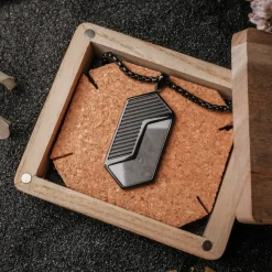 Holzkern Zigzag Ketting|Heren Kettingen|Sieraden