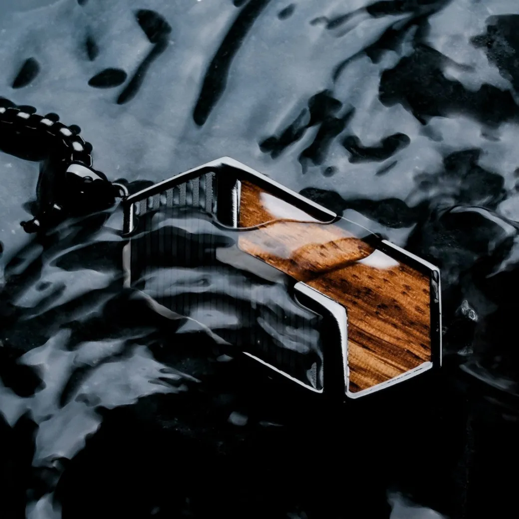 Holzkern ZIGZAG KETTING|Heren Kettingen|Sieraden